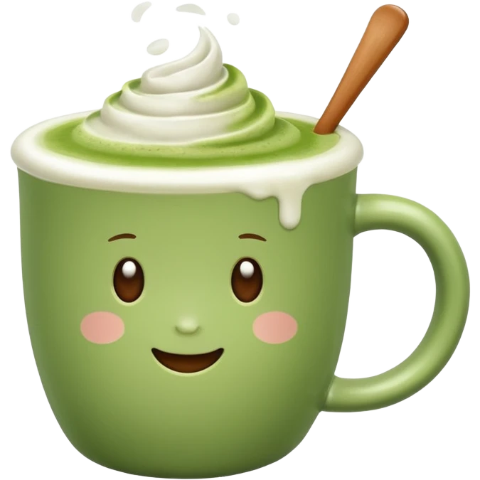 matcha latte emoji