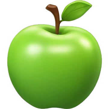 3d Apple  emoji