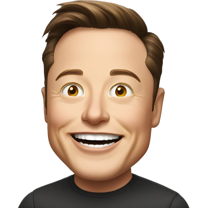 happy elon musk emoji