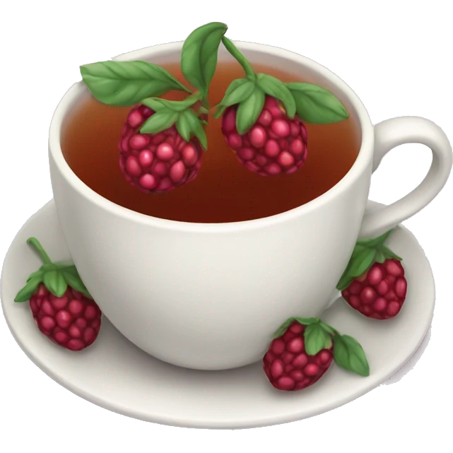 Berry tea emoji