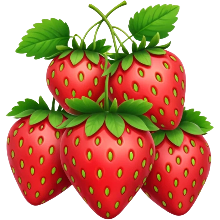 Strawberries  emoji