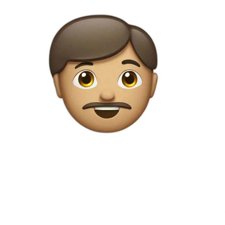 Bible with face emoji