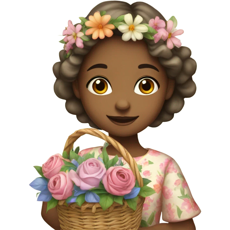 Flower girl  emoji
