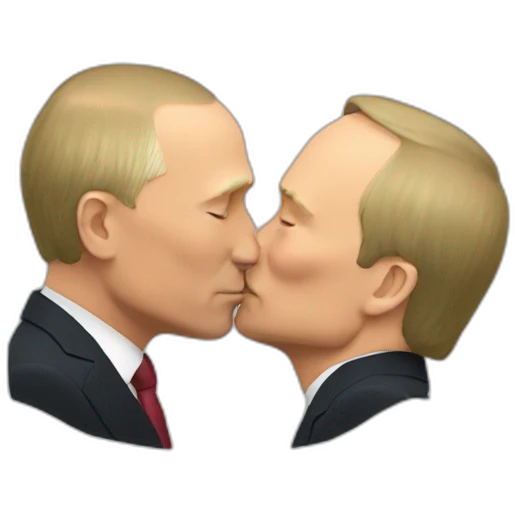 vladimir putin kiss emoji