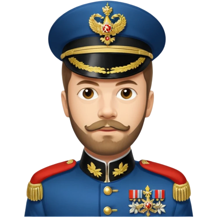 Nicholas II, Russian tsar,  emoji