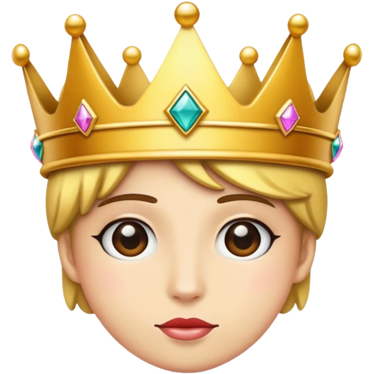 Me with crown  emoji