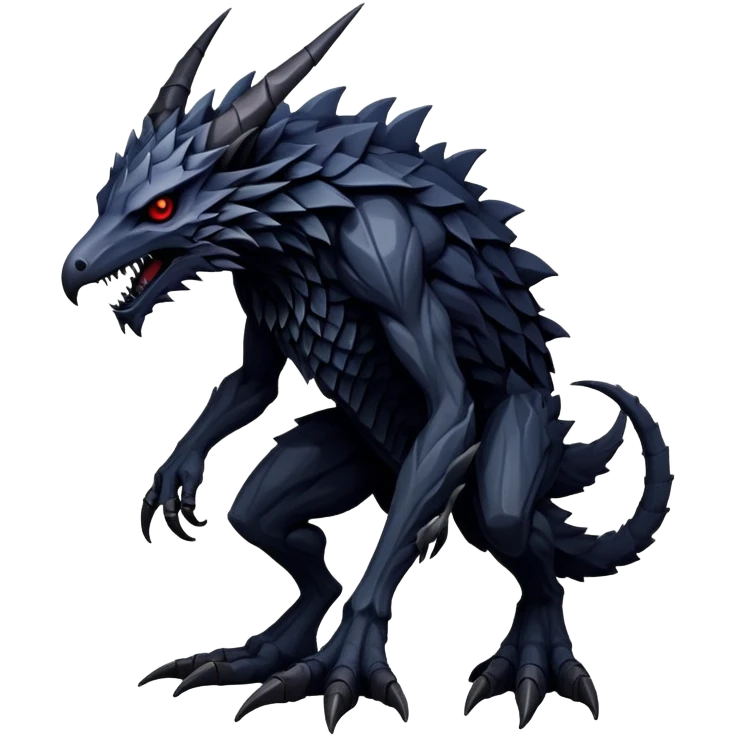 Edgy complex aesthetic-scenery-Fakémon-creature (full body) emoji