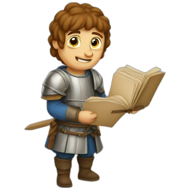 medieval Festival Organizer in action, organizing emoji
