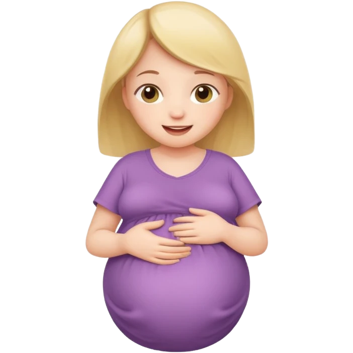 pregnant baby emoji