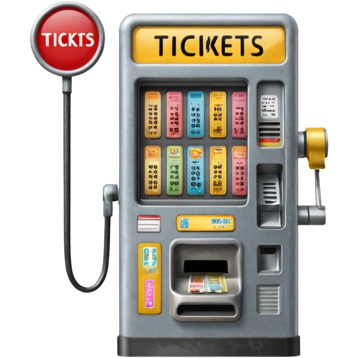 vending ticket machine emoji