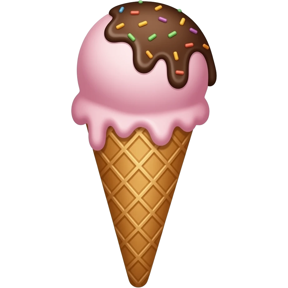 Ice cream emoji
