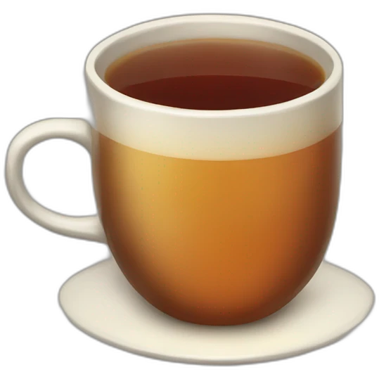 A cup of tea emoji