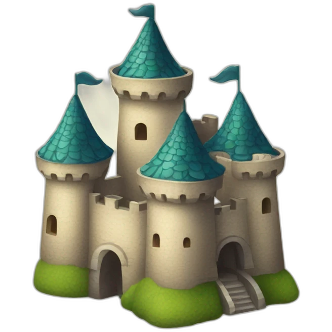 Cindinella castle emoji
