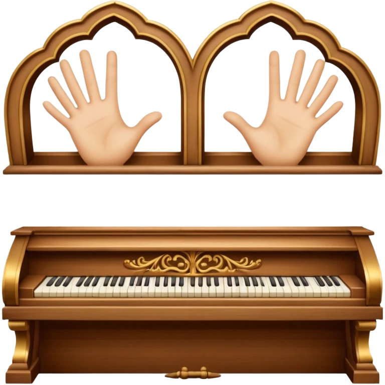 Hands inside Virginal  emoji