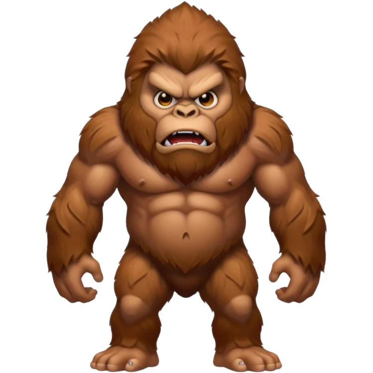 Sassy the Sasquatch from the big lez show emoji