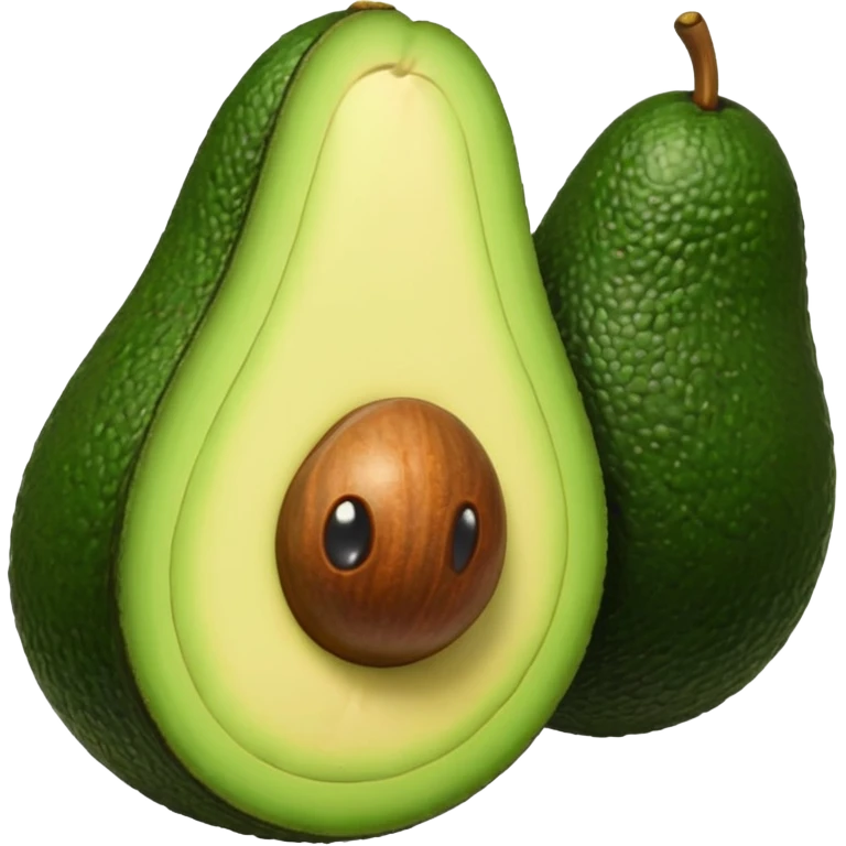 avocado doing 67 emoji