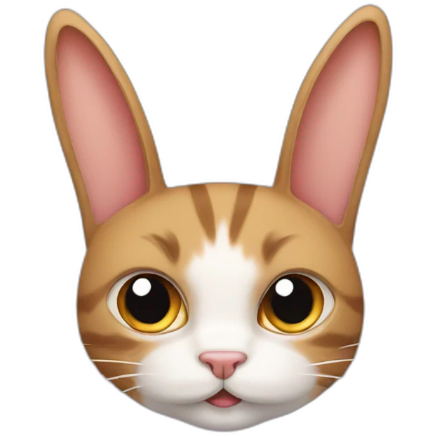 cat with rabbit ears emoji