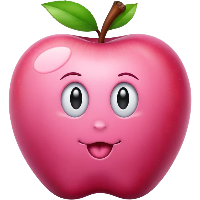 apple middle finger emoji but pink emoji