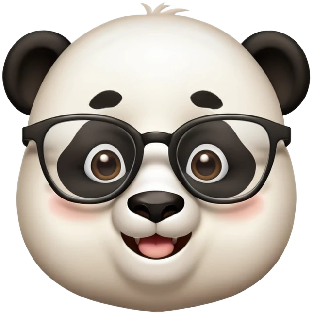 happy panda teacher emoji