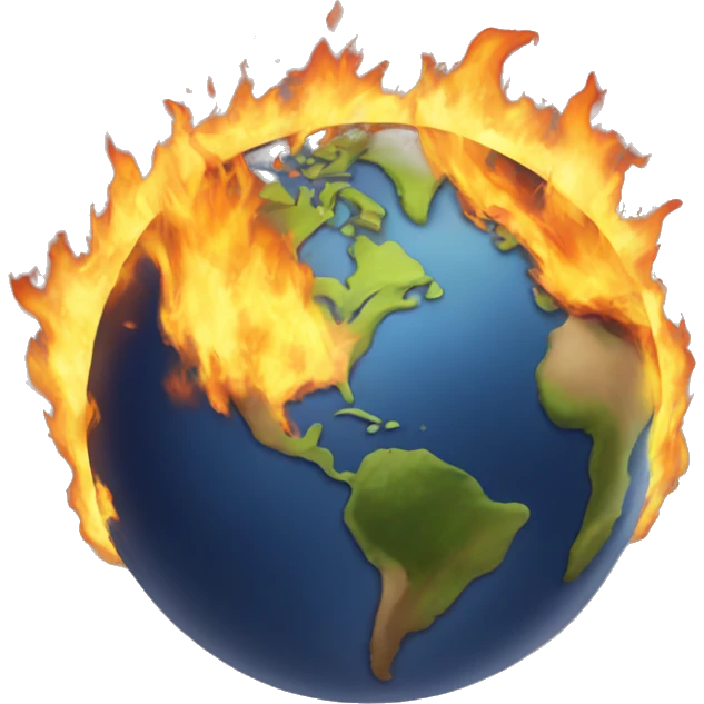 earth fire  emoji