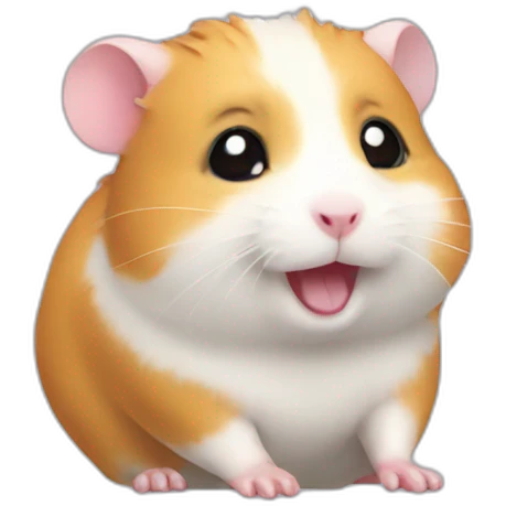 cute hamster emoji