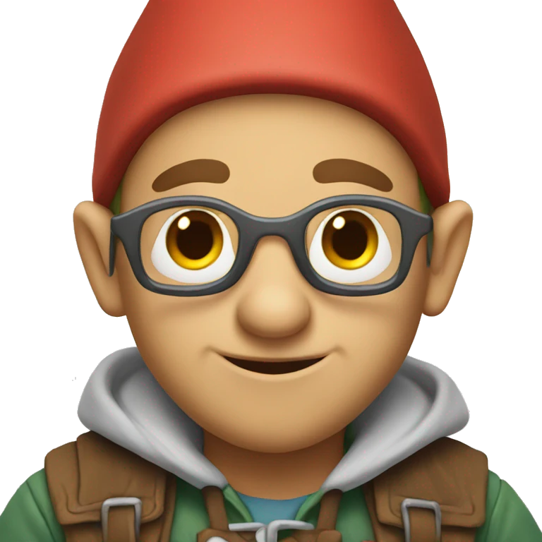 cute gnome emoji