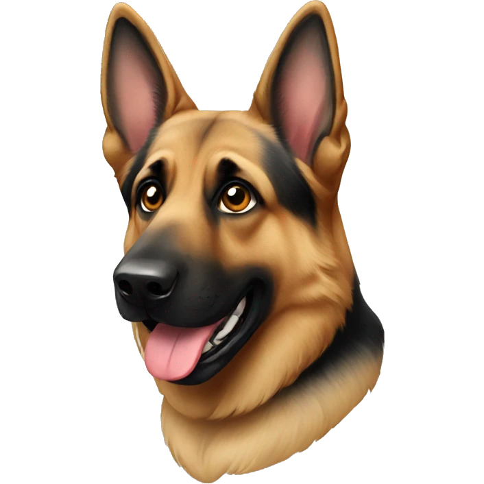 German Shepard emoji
