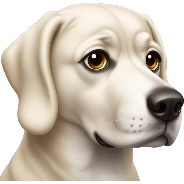 PERRO LENGUA FUERA emoji