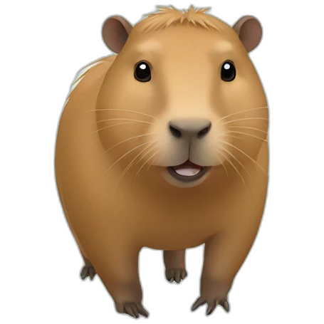 Un capybara emoji