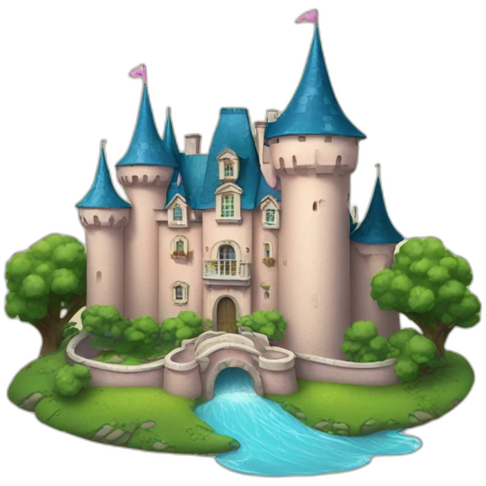château Disney emoji
