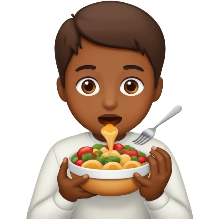 Fasting from food emoji