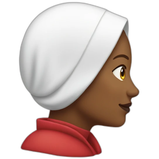 Handmaids tale only head emoji