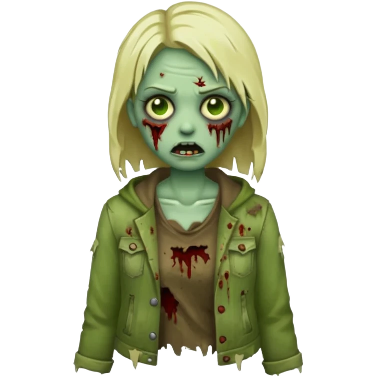 female zombie emoji emoji