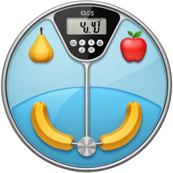 scale going down fat loss emoji