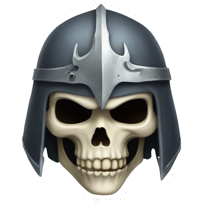 Death Knight, Skull Helmet emoji