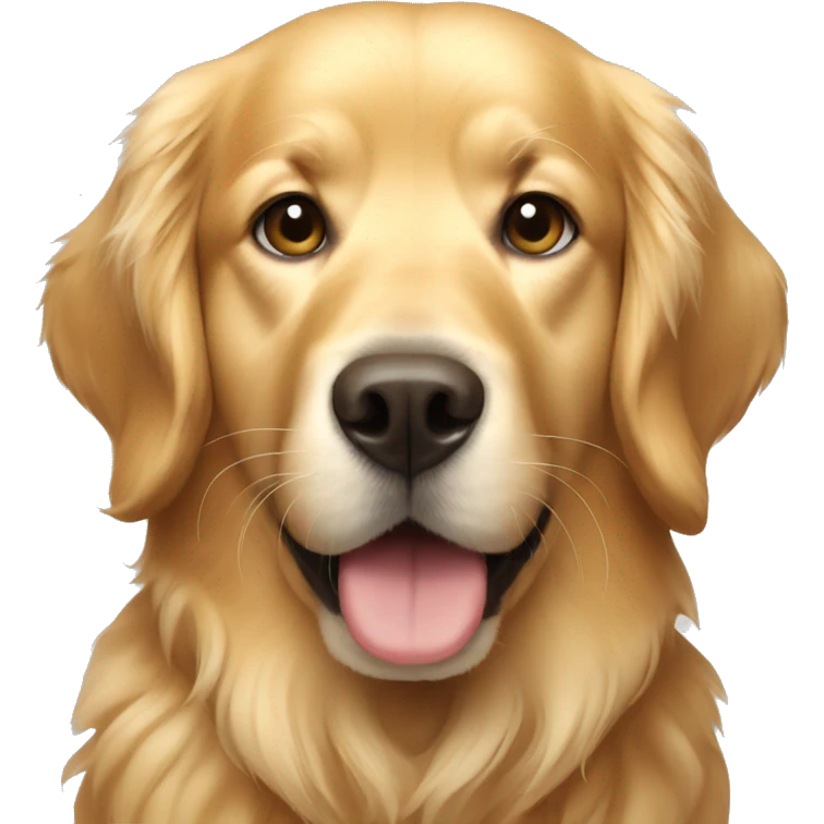 Golden retriever emoji