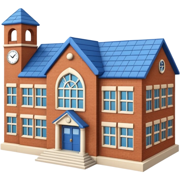 3d medium school emoji