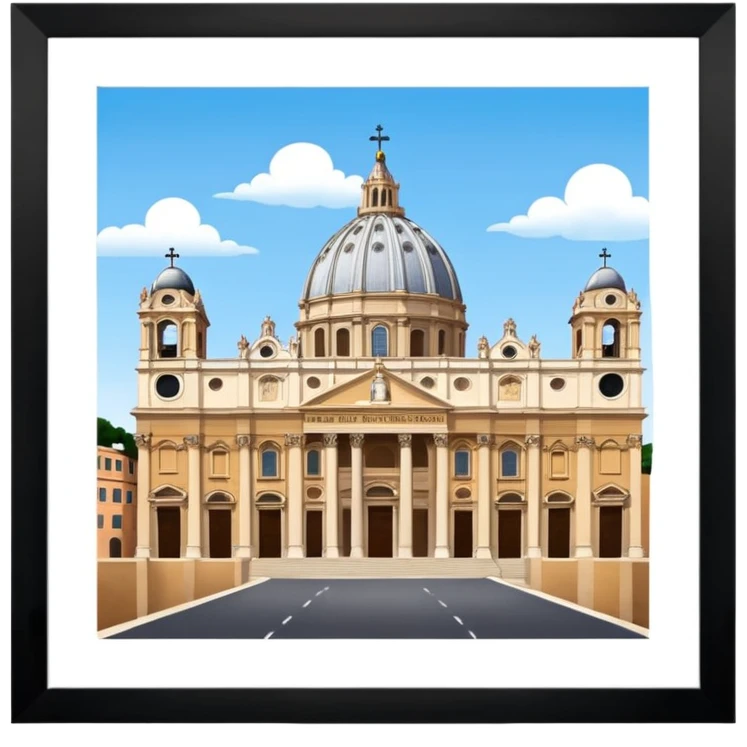 saint peter's church rome emoji