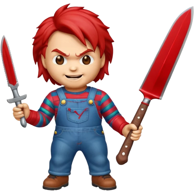 Un emojin de chuky emoji