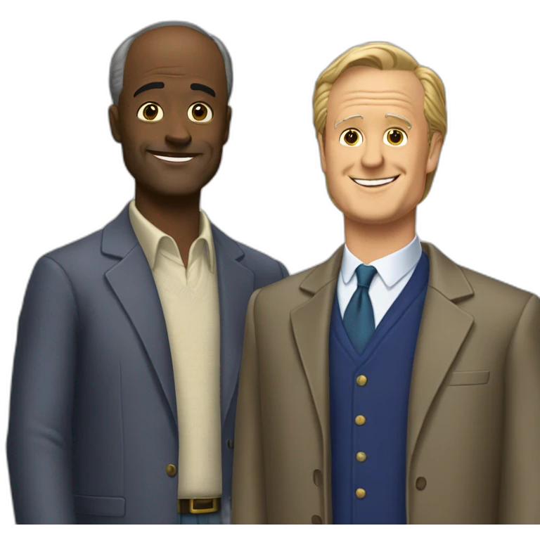 Frasier and Niles Crane emoji