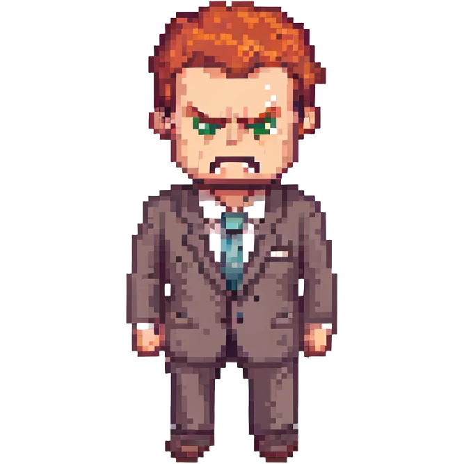 angry businessman emoji