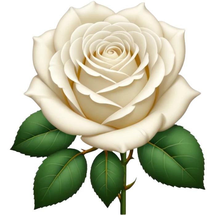 White roses emoji