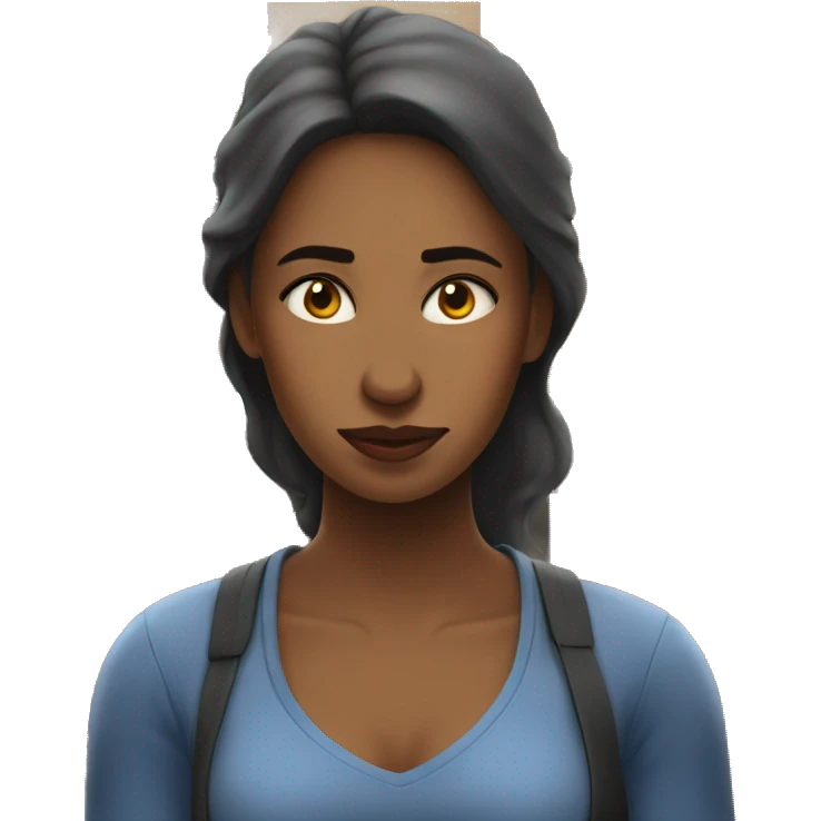 Woman tired at Amazon warehouse job emoji