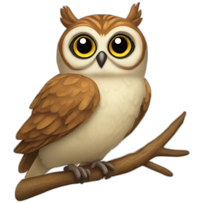 Hibou animal emoji