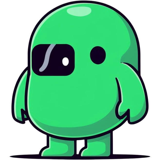 Among Us imposter character looking suspicious emoji