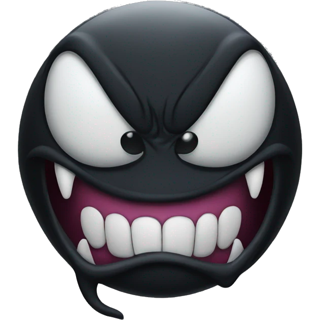 Venom face emoji