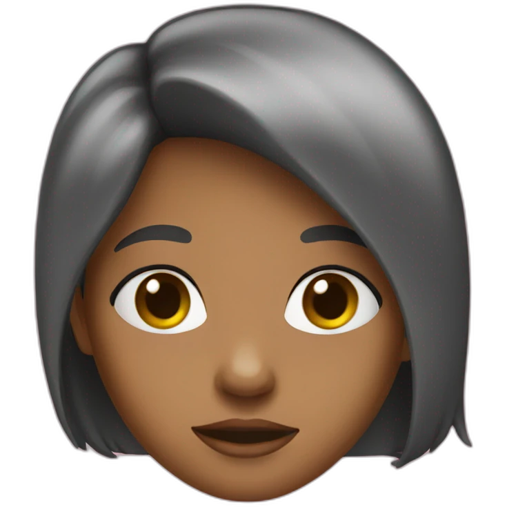 A girl  emoji