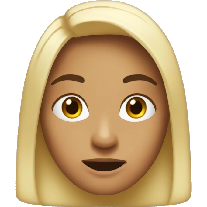 Cara excitada sonrojada emoji