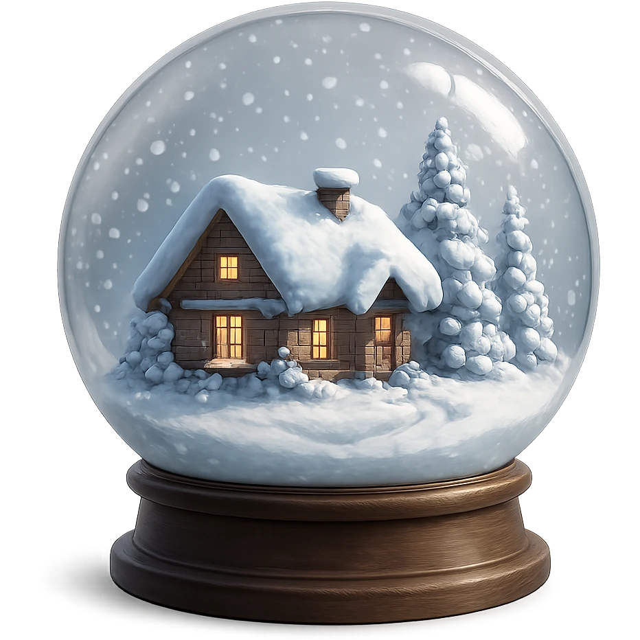 winter globe remove background emoji