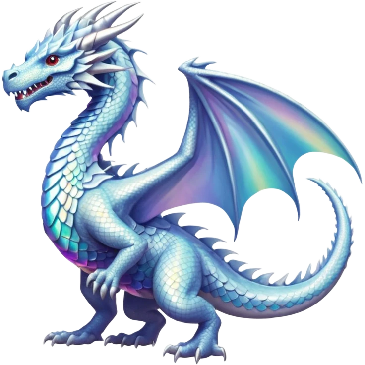 White dragon emoji